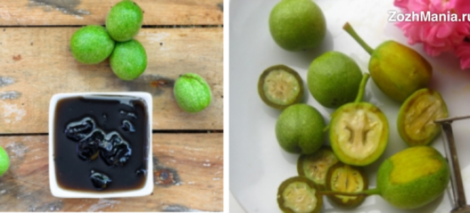 Польза варенья из грецких орехов для нашего здоровья, наиболее удачные рецепты приготовления