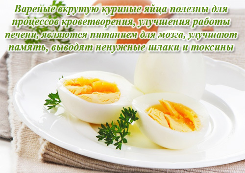 Калорийность вареного яйца: грамотно готовим и считаем калории