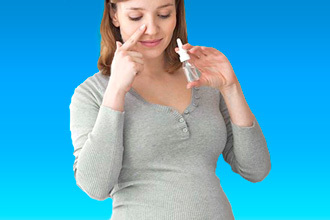 Спрей для носа при беременности против воспаления слизистых оболочек