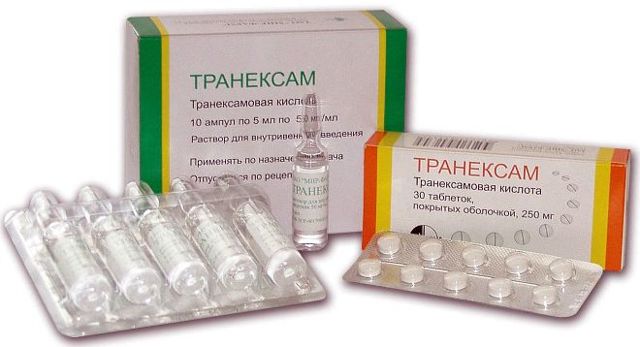 Показания к применению Транексам, взаимодействия и другие особенности лекарственного препарата