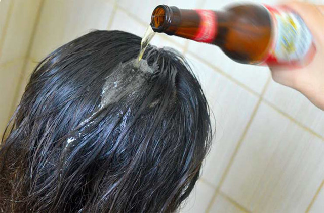 Пиво для роста волос: достоинство напитка и эффективные рецепты масок